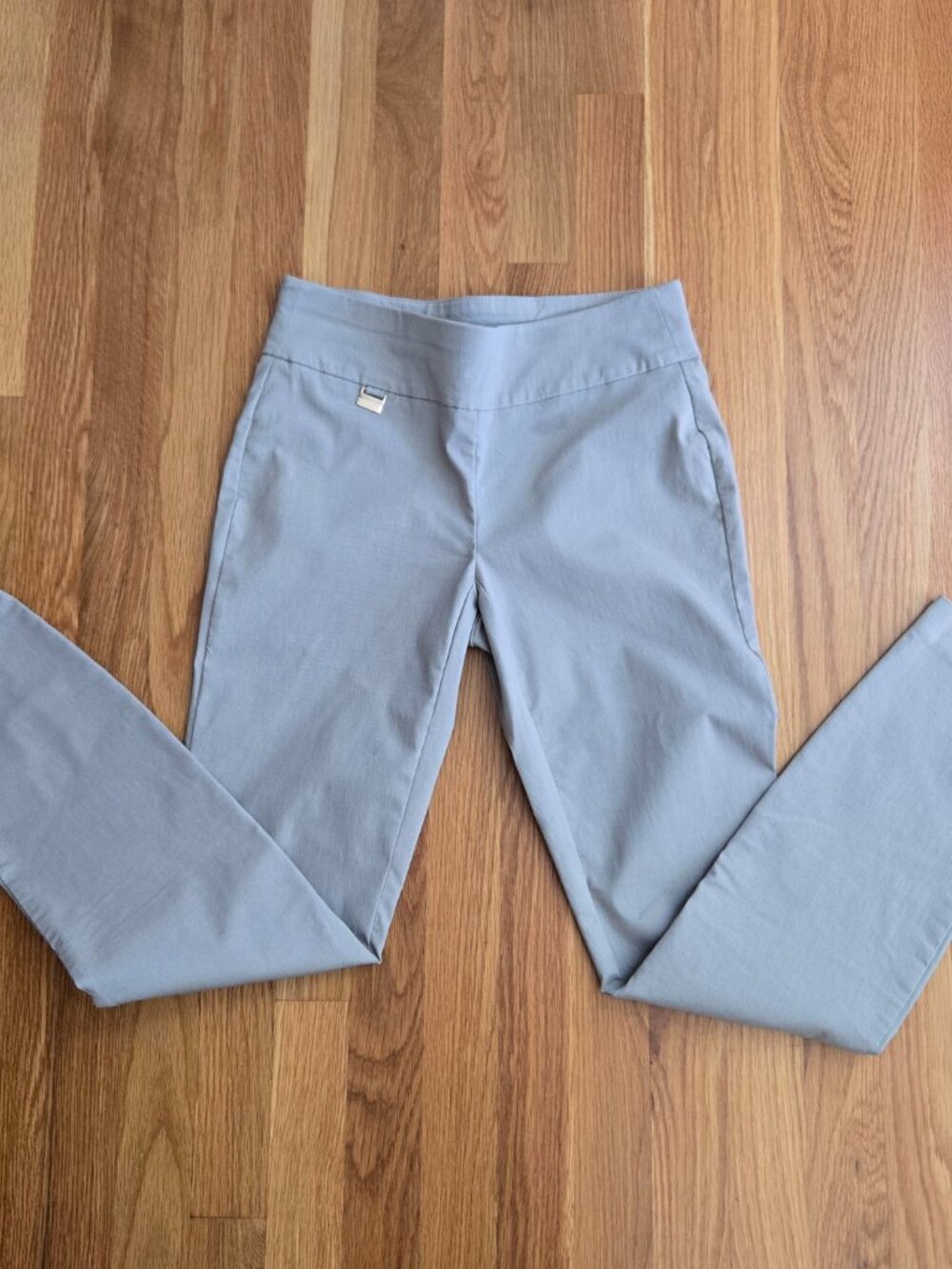 Alfani Tan Straight Leg Pants Size 2